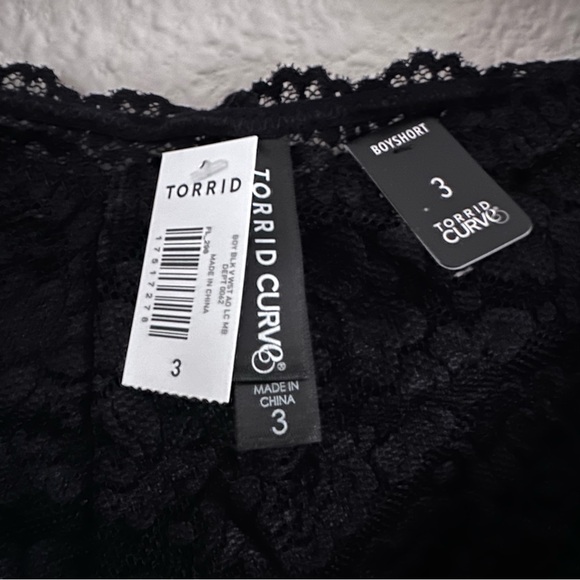 NWT Torrid Lace Boyshort V Waist Panty - Picture 6 of 6